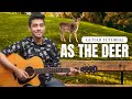 AS THE DEER - Easy Guitar Tutorial with Chords and Strumming Pattern | Beginner Guitar Lesson