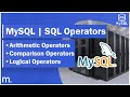SQL Operators: Arithmetic, Comparison, and Logical - MySQL Tutorial #3