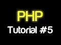 PHP Tutorial 5 - Variables (PHP For Beginners)