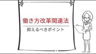 働き方改革関連法 解説アニメ