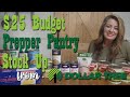 $25 Budget Prepper Pantry Stock Up from Dollar Tree