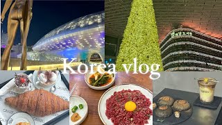 【韓国VLOG】夜勤明けに行く 弾丸1泊2日韓国旅行☺︎ ソウル  l  東大門  l  聖水カフェ l 広蔵市場  l  COEX