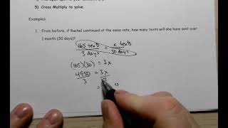 Math 10 3 Rates and Ratios Lesson