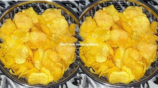 jinsi ya kupika kripsi za viazi nyumbani zenye ladha na muonekano mzuri.home made potato crisps