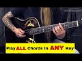 Steve Stine Guitar Lesson - (Fretboard Chord Trick) Play All Guitar Chords In Every Key