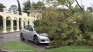 Hurricane Sally Outer Eyewall And Damage, Gulf Shores, AL - 9/15/2020