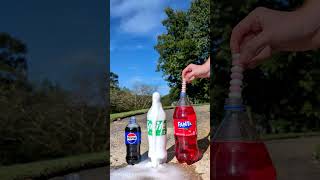 Popular Coke And Pepsi Sodas Vs Mentos 37 #satisfying #experiment #asmr