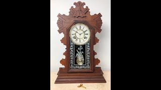 Antique ANSONIA U.S.A Cottage Chime Mantel Clock | Item# 2203  - Adelaide Clocks