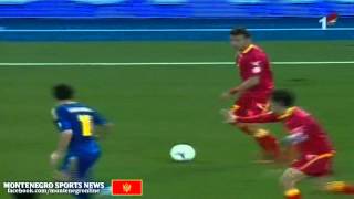 Ukraine vs Montenegro - Damjanović goal 0-1 (EUROPE: World Cup - Qualification 2012 ...RTCG)