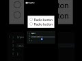 input radio button color change #css #webdesign #css3 #coding #css3course #css#colors #change #coder