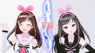 Kizuna AI vs Black AI