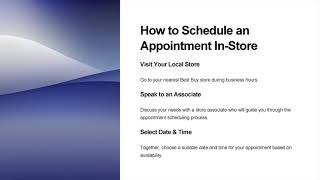 Best Buy Schedule Appointment