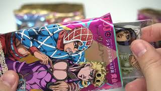 【食玩】アリーヴェデルチ！？『JOJO ジョジョの奇妙な冒険 黄金の風 ウエハース２弾』２箱 開封レビュー【箱買い】