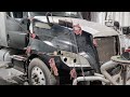 Rebuilding a Freightliner Cascadia/ hood fiberglass repair / repair video nr.4