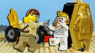 LEGO City Egyptian Mummy Fail STOP MOTION LEGO City Pharaoh Tomb Explorer | LEGO | Billy Bricks