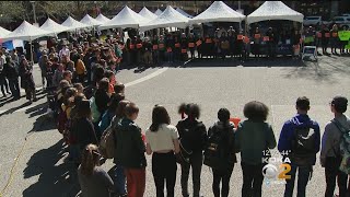 Students Walk Out To Protest Gun Violence In Schools