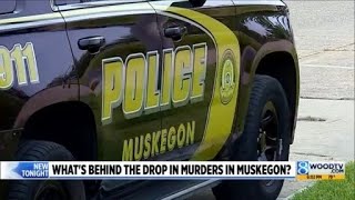 What's behind the drop in murders in Muskegon?
