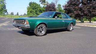 Survivor 1971 American Motors Corp AMC Hornet SC 360 in Green & Ride My Car Story with Lou Costabile