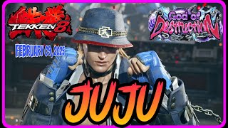 Tekken 8 ▰ (juju) STEVE FOX - God Of Destruction - Ranked Matches FEB 09, 2025