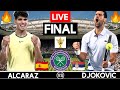 Djokovic 🇷🇸 vs Alcaraz 🇪🇦 Live Streaming | Wimbledon 2024 | Carlos Alcaraz vs Novak Djokovic Live