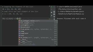 Python Program | Swapping the elements of the List