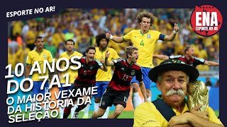 #tbt -  O maior vexame da história da Seleção Brasileira completou 10 anos em 2024