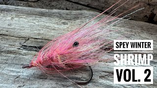 SPEY WINTER SHRIMP #2 ❄️🦐 Check out this winter pattern 👍🏻🎣