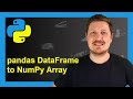 Convert pandas DataFrame to NumPy Array in Python (3 Examples) | Apply to_numpy() & values Attribute