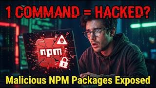 NPM Supply Chain Attack | How 1 Command Installs Malware