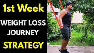 1st Week Weight Loss Journey | Skipping Rope Workout | Wakeup Dreamers