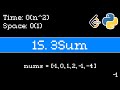 3Sum - Leetcode 15 - Blind 75 Explained - Arrays - Python