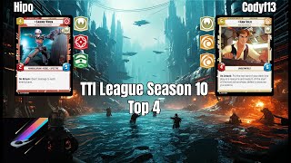 TTI League Season 10 Top 4 - Hipo vs. Codyf13 - Sabine/ECL vs. Han1/Yellow