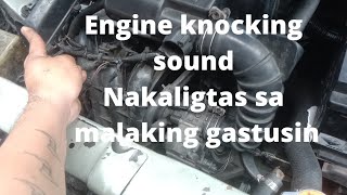 Engine knocking sound mahina ang pressure ng langis