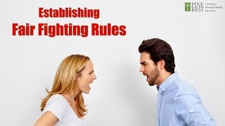 Fair Fighting Rules for a Healthy Relationship | Mental Health Minute