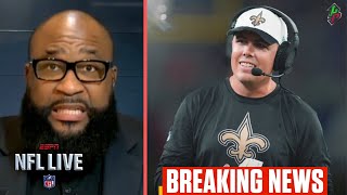 NFL LIVE | Can he turn the New Orleans around? - Swagu reacts to Saints hire Kellen Moore as HC