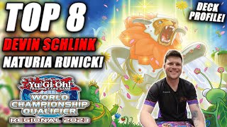 Yu-Gi-Oh! CYAC Regional Top 8: Naturia Runick Deck Profile [ft. Devin Schlink] Baton Rouge LA 2023!