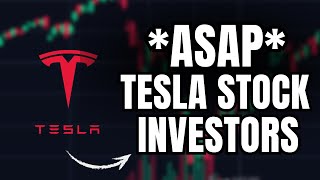 WATCH BEFORE TOMORROW... (Tesla Stock)