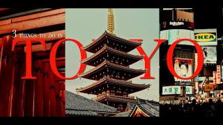 solo traveling to the most famous places in Tokyo