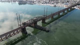 Susquehanna River Rail Bridge - Mid Morning