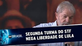 Segunda Turma do STF nega pedido de liberdade de Lula | SBT Brasil (25/06/19)