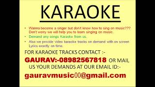 Chamma Chamma Full Karaoke Track By Gaurav