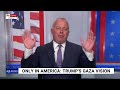 only in america tv host reacts to trump’s ai gaza video