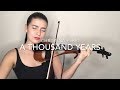 A Thousand Years-Christina Perri-BARBARA- Violin Cover