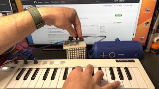 Wavetable synth w/ "synthio" in CircuitPython