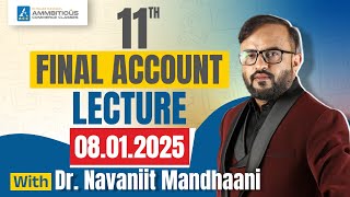 Final Account Lecture 3 Ambitious Commerce Classes | Pune | Best in Pune for Commerce