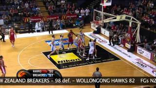 Wollongong Hawks v New Zealand Breakers - - iiNet NBL Championship Season 2011/12 Round 1