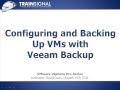 03 Configuring and Backing up VMs