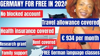 How to move to Germany for free in 2024. All applications are open (Helmut Schmidt Scholarship 2024)