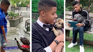 13-Year-Old Turns His Passion Into A Business To Help Rescue Animals | Nightly News: Kids Edition