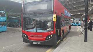 Half Route Visual: NV ADL Enviro400 LX07 BYG DE461 (Ex GAL) 200A Milner Rd, Kent To Chatham Bus Stn